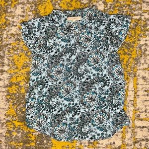 LOFT Summer Short Sleeve Shirt